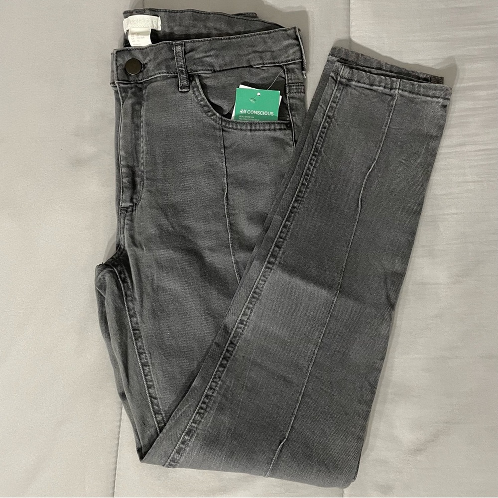 H&M Grey Skinny Ankle Jeans
